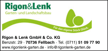 Rigon & Littmann, Fellbach-Oeffingen, Garten- u. Landschaftsbau Rigon & Littmann, Fellbach-Oeffingen, Garten- u. Landschaftsbau