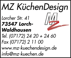 MZ Küchen Design, Küchen, Micha Zinßer, Lorch, Waldhausen