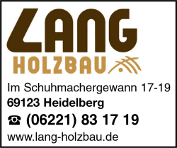 Lang Ho9lzbau, Dachaufstockungen, Dachgeschoausbau, Dachsanierung, Holzbau, Zimmereien, Heidelberg