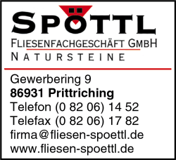 Spttl Fliesenfachgeschft, Fliesen, Natursteine, Fliesenverlegung, Bder, Marmor, Prittriching