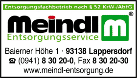 Meindl Entsorgungsservice, Containerdienst, Entsorgung, Mllentsorgung, Lappersdorf