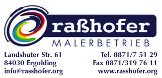 Rahofer Malerbetrieb, Malergeschft, Ergolding