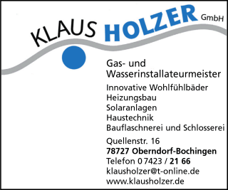 Klaus Holzer, Gas, Wasserinstallateurmeister, Installationen, Sanitre Anlagen, Heizungsbau, Bauflaschnerei, Schlosserei, Flaschnerei, Solaranlagen, Solartechnik, Wrmepumpen