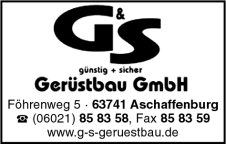 G & S Gerüstbau GmbH, Aschaffenburg, Gerüstbau, Gerüstverleih G & S Gerüstbau GmbH, Aschaffenburg, Gerüstbau, Gerüstverleih