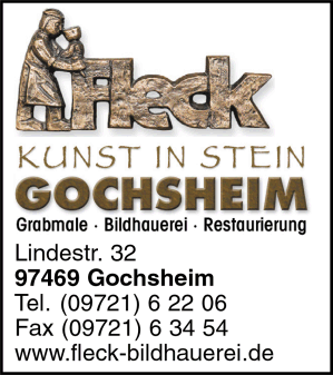 Fleck, Steinbildhauerei, Restaurator, Restaurierungen, Bildhauerei, Skulpturen und Plastiken, individuelle Gestaltung von Grabmalen