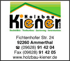 Holzbau Kiener GmbH, Ammerthal, Zimmerei, Holzbau, Trockenbau, Innenausbau Holzbau Kiener GmbH, Ammerthal, Zimmerei, Holzbau, Trockenbau, Innenausbau