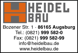 Heidel Bau, Abbruchunternehmen, Augsburg