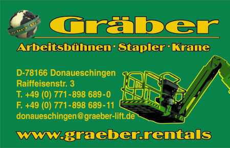 Grber, LKW Arbeitsbhnen, Scherenbhnen, Teleskopbhnen, Gelenkteleskopbhnen, Mastbhnen, Personenlifte, Minikrane, Raupenbhnen, Anhnger-Arbeitsbhnen, Gabelstapler, Schubmaststapler, Teleskopstapler Starr, Teleskopstapler Roto, Spezialbhnen, Autokrane, Lagertechnik, Nutzfahrzeuge, Zubehr, Kundenservice, Konstanz, Singen, Donaueschingen, Weil am Rhein, Weingarten