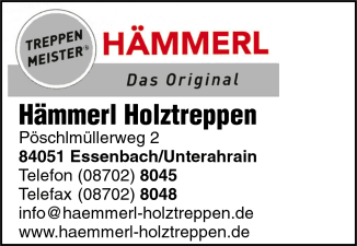 Hmmerl Holztreppen, Treppenbau, Essenbach