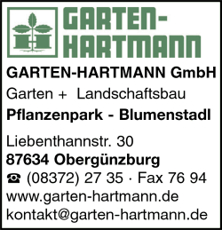 Garten Hartmann, Garten- und Landschaftsbau, Pflanzenpark, Pflasterarbeiten, Mauerbau, Natursteinmauern, Hangverbau, Erd- und Baggerarbeiten, Pflanzarbeiten, Steinbeete, Hochbeete, Terrassen, Rollrasen, Dachbegrnung, Wasser im Garten, Treppenanlagen, Eingangspodeste, Zune, Sichtschutz, Zisternen, Hofablufe, Asphaltarbeiten, Baumfllungen