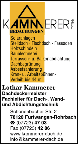 Solaranlagen
Steildach, Flachdach, Fassaden
Holzschindeln, Baublechnerei
Terrassen- u. Balkonabdichtung
Dachbegrünung, Asbestsanierung Solaranlagen
Steildach, Flachdach, Fassaden
Holzschindeln, Baublechnerei
Terrassen- u. Balkonabdichtung
Dachbegrünung, Asbestsanierung