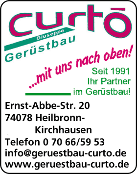 Curto Gerüstbau, Fassadengerüste, Flächengerüste, Rollgerüstem Kederdach-Konstruktionen, Projekt-Systeme, Flachdachabsicherungen, Schutznetze, Bauaufzüge, Heilbronn Kirchhausen Curto Gerüstbau, Fassadengerüste, Flächengerüste, Rollgerüstem Kederdach-Konstruktionen, Projekt-Systeme, Flachdachabsicherungen, Schutznetze, Bauaufzüge, Heilbronn Kirchhausen