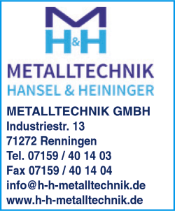 H & H, Hansel & Heininger Metalltechnik, Fenster und Tren, Kunststoff-Fenster, Wintergrten, Glasfassaden, Sonnenschutz, Renningen