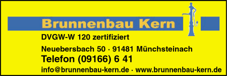 Brunnenbau Kern, Bohrungen, Erdwärmebohrungen, Münchsteinach Brunnenbau Kern, Bohrungen, Erdwärmebohrungen, Münchsteinach