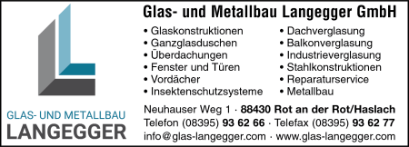 Glaskonstruktionen, Ganzglasduschen, berdachungen, Fenster und Tren, Vordcher, Insektenschutzsysteme, Dachverglasung, Balkonverglasung, Industrieverglasung, Stahlkonstruktionen, Reparaturservice, Metallbau