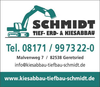 Erdarbeiten, Kiesabbau, Tiefbau