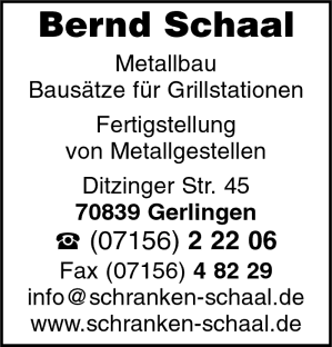Bernd Schaal, Metallbau, Bausätze für Grillstationen, Fertigstellung von Metallgestellen, Gerlingen, Schranken, Metallbau, Grillstellen, Metallgestelle, Gerlingen Bernd Schaal, Metallbau, Bausätze für Grillstationen, Fertigstellung von Metallgestellen, Gerlingen, Schranken, Metallbau, Grillstellen, Metallgestelle, Gerlingen