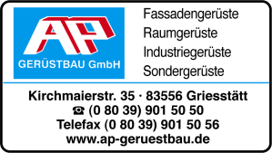 Anzeige: ap Gerüstbau GmbH