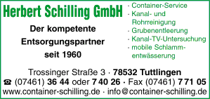 Anzeige: Schilling GmbH